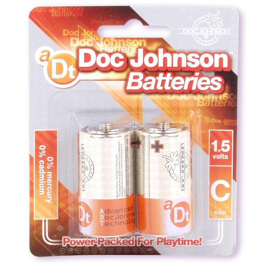Doc Johnson Batteries C 2 Pack Doc Johnson Batteries C 2 Pack - UABDSM
