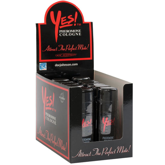 Yes Pheromone Cologne 12 Pieces Display Yes Pheromone Cologne 12 Pieces Display - UABDSM