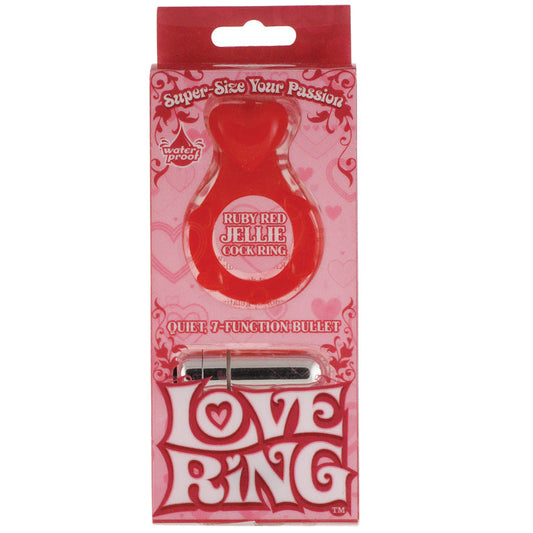 Love Ring - Ruby Red Love Ring - Ruby Red - UABDSM
