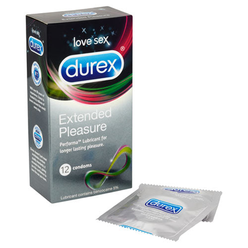 Durex Extended Pleasure 12 Pack Condoms Durex Extended Pleasure 12 Pack Condoms - UABDSM