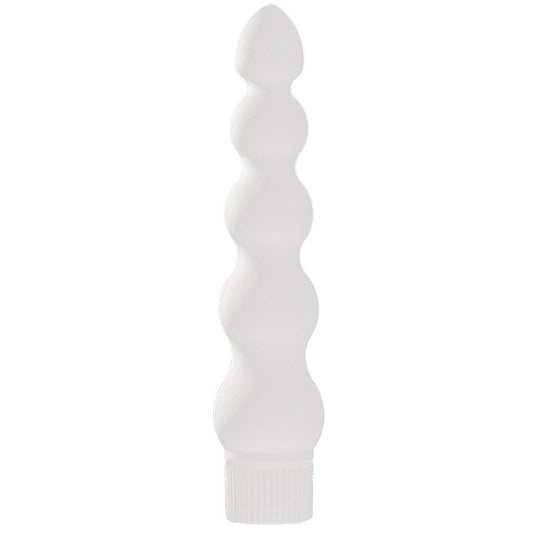 White Nights 7 Inch Ribbed Anal Vibrator White Nights 7 Inch Ribbed Anal Vibrator - UABDSM