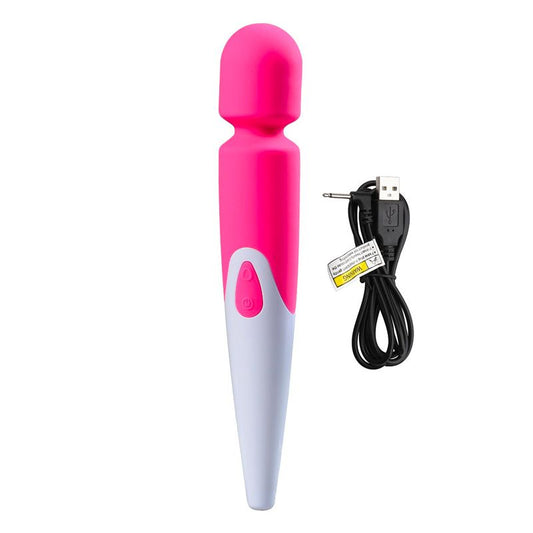 iWand 10 Speed Waterproof Rechargeable Wand Pink - UABDSM