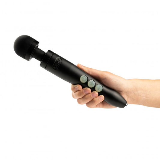 Doxy Die Cast 3R Wand Vibrator - Black - UABDSM