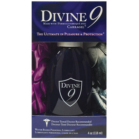 Divine 9 Water Based Lubricant 4oz Divine 9 Water Based Lubricant 4oz - UABDSM