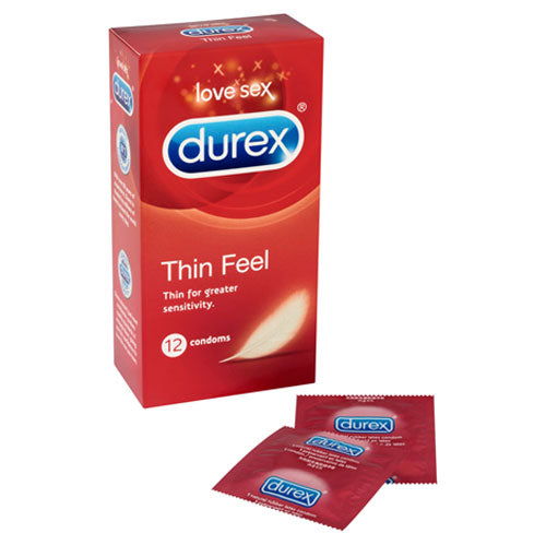Durex Thin Feel 12 Pack Condoms Durex Thin Feel 12 Pack Condoms - UABDSM