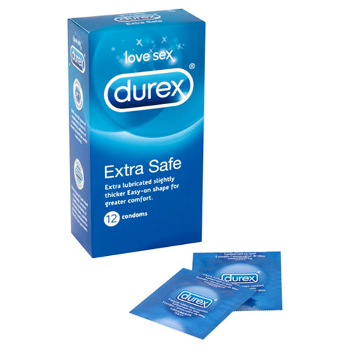 Durex Extra Safe 12 Pack Condoms Durex Extra Safe 12 Pack Condoms - UABDSM