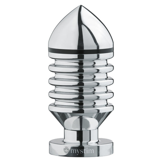 MyStim Hector Helix Large Aluminium Butt Plug MyStim Hector Helix Large Aluminium Butt Plug - UABDSM