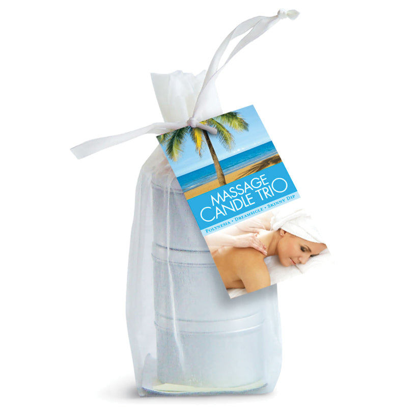 Earthly Body Massage Candle Trio 2oz - UABDSM