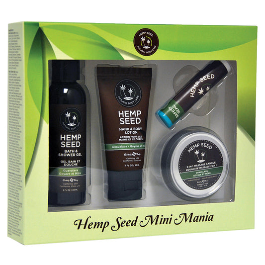 Hemp Seed Mini Mania Travel Set - Guavalava Hemp Seed Mini Mania Travel Set - Guavalava - UABDSM