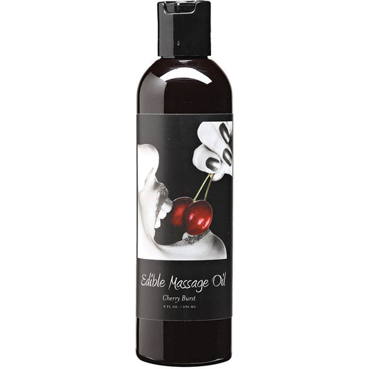 Cherry Edible Massage Oil 8 Oz Cherry Edible Massage Oil 8 Oz - UABDSM