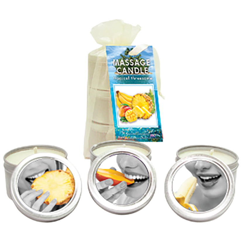 Earthly Body Tropical Candle Trio 2oz - UABDSM