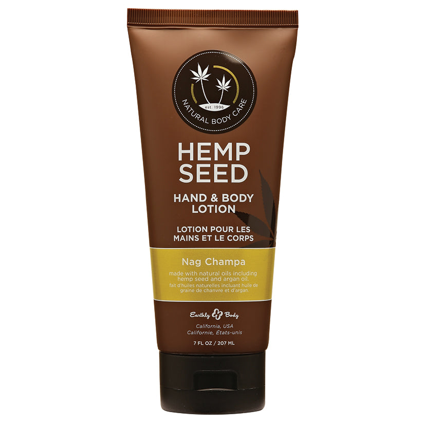 Hemp Seed Hand & Body Lotion - 7 Fl. Oz. - Nag Champa - UABDSM