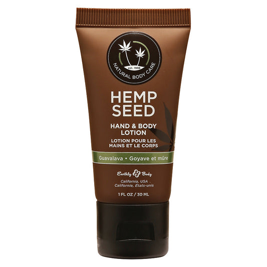 Earthly Body Hemp Seed Lotion-Guavalava 1oz Earthly Body Hemp Seed Lotion-Guavalava 1oz - UABDSM