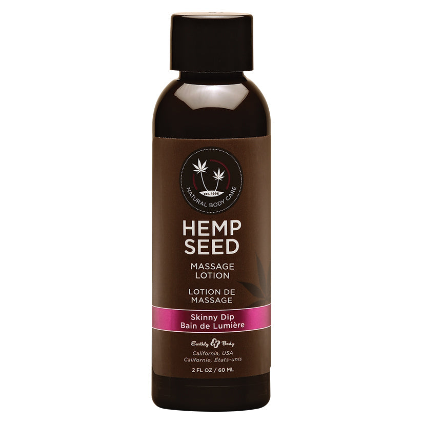 Hemp Seed Massage Lotion - Skinny Dip - 2 Fl. Oz. / 60 ml - UABDSM