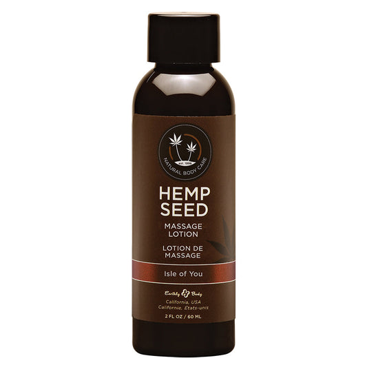 Earthly Body Hemp Seed Massage Lotion-Isle of You 2oz Earthly Body Hemp Seed Massage Lotion-Isle of You 2oz - UABDSM