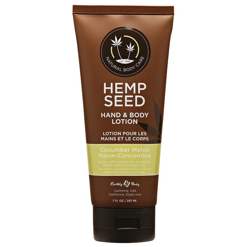 Earthly Body Hemp Seed Lotion-Cucumber Melon 7oz - UABDSM