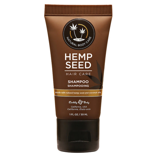 Earthly Body Hemp Seed Hair Care Shampoo 1oz Earthly Body Hemp Seed Hair Care Shampoo 1oz - UABDSM