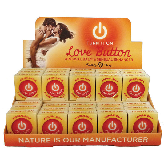 Earthly Body Love Button Arousal Balm Display of 30 Earthly Body Love Button Arousal Balm Display of 30 - UABDSM