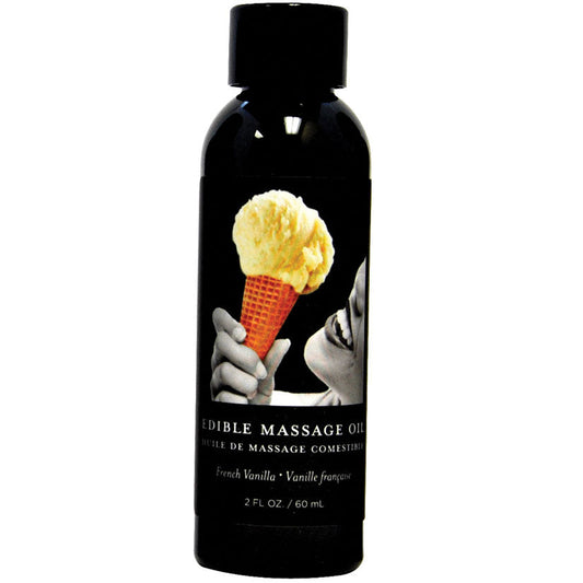 French Vanilla Edible Massage Oil 2 Oz French Vanilla Edible Massage Oil 2 Oz - UABDSM