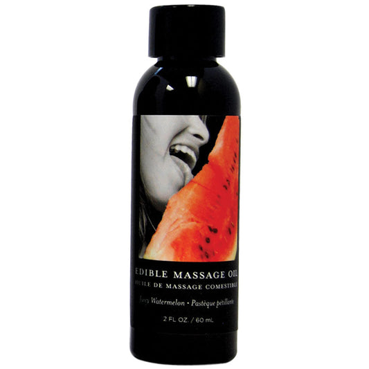 Juicy Watermelon Edible Massage Oil 2 Oz Juicy Watermelon Edible Massage Oil 2 Oz - UABDSM