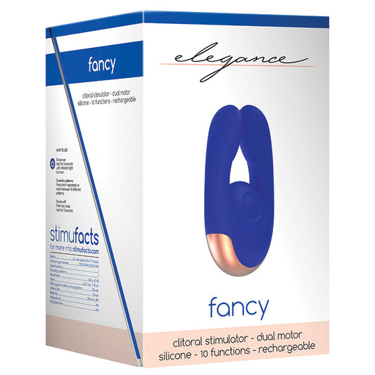 Elegance Fancy Dual Motor Clitoral Stimulator-Blue Elegance Fancy Dual Motor Clitoral Stimulator-Blue - UABDSM