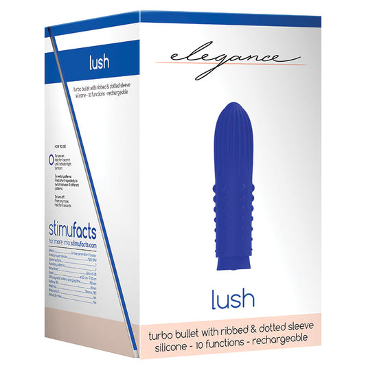 Elegance Lush Turbo Bullet-Blue Elegance Lush Turbo Bullet-Blue - UABDSM