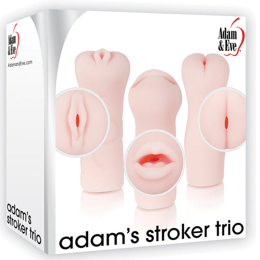 Adam and Eve Adams Stroker Trio Adam and Eve Adams Stroker Trio - UABDSM