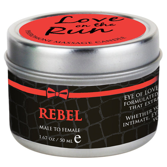 Eye Of Love Pheromone Massage Candle Male-Rebel Eye Of Love Pheromone Massage Candle Male-Rebel - UABDSM