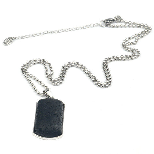 Eye Of Love Dogtag Necklace-Silver Eye Of Love Dogtag Necklace-Silver - UABDSM