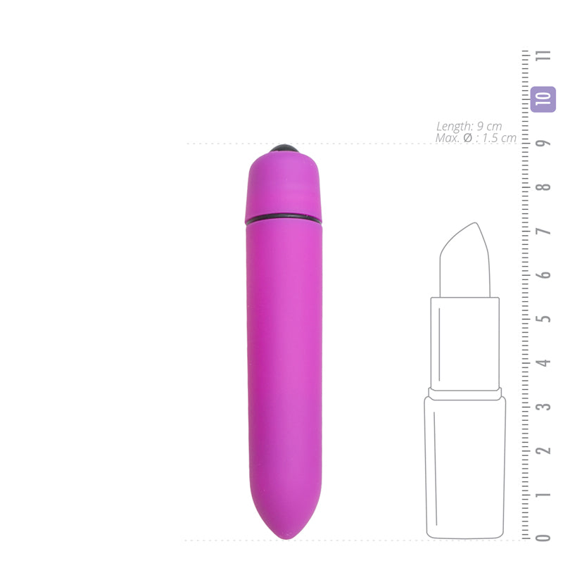 Easytoys 10 Speed Bullet Vibrator - Purple - UABDSM