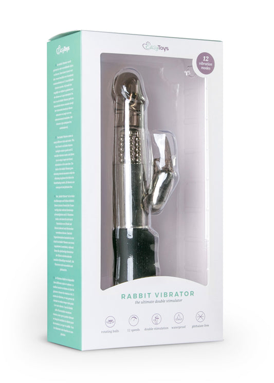 Easytoys Black Rabbit Vibrator - UABDSM