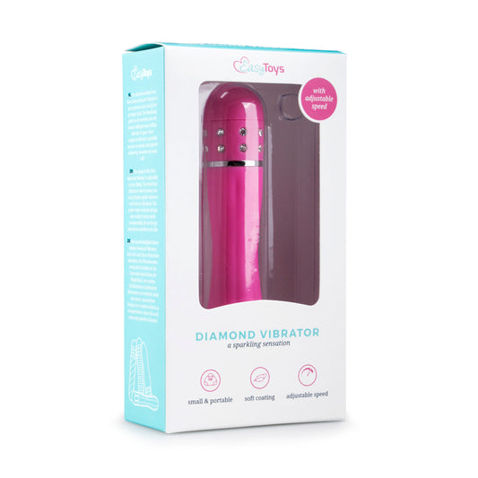 Love Diamond Vibrator Pink - UABDSM