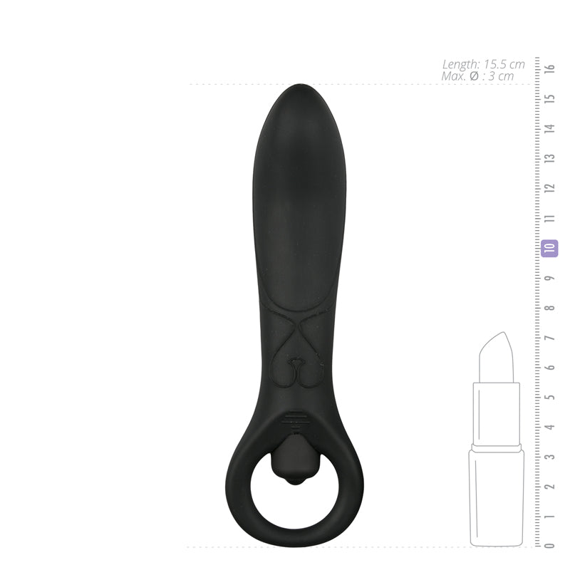 Black Anal Vibrator - UABDSM