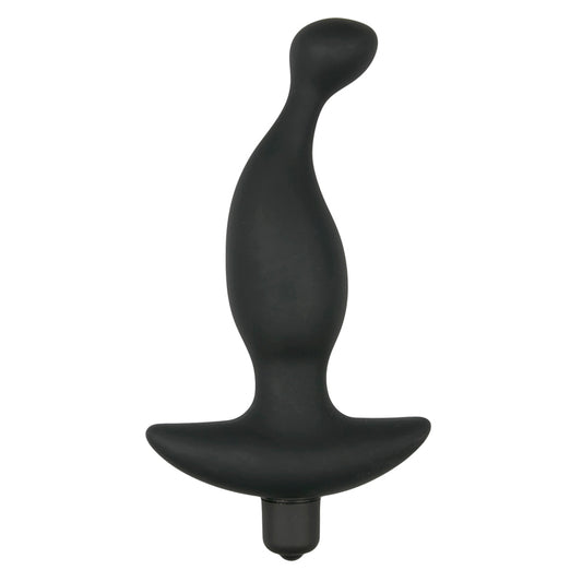 Black Silicone Prostate Vibrator Black Silicone Prostate Vibrator - UABDSM