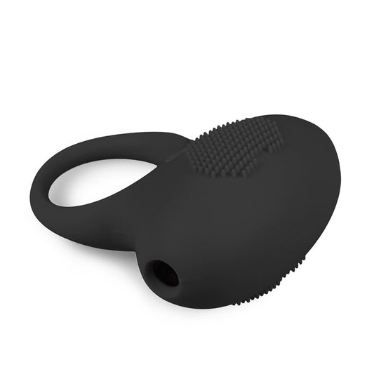 Vibrating Cock Ring - Black - UABDSM