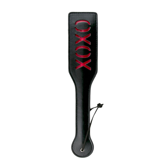 Black Leather Paddle - XOXO Black Leather Paddle - XOXO - UABDSM