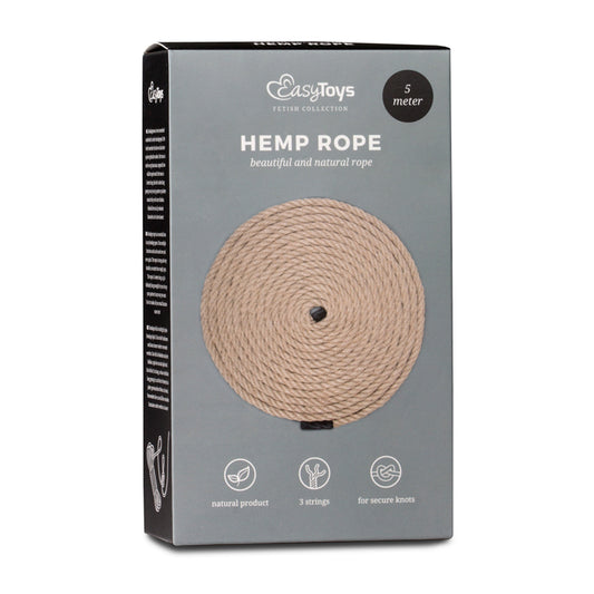 Hemp Bondage Rope 5M - UABDSM