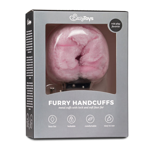 Furry Handcuffs - Pink - UABDSM