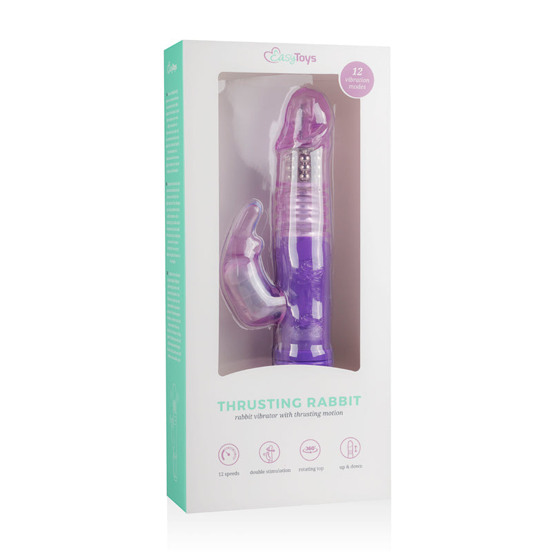 EasyToys Rabbit Vibrator - Purple - UABDSM