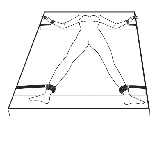 Under Mattress Restraint Set - UABDSM