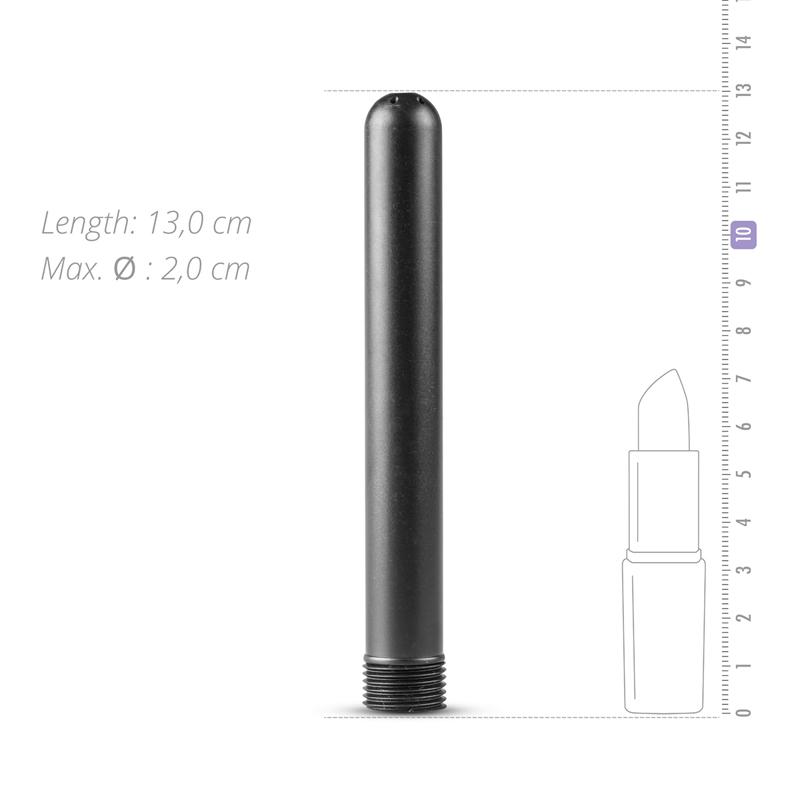 Anal Shower Head Nozzle - Black - UABDSM