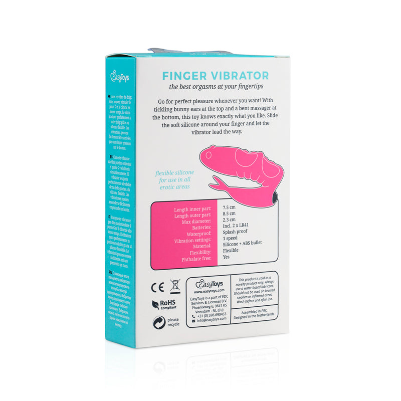 Finger Vibrator - Pink - UABDSM