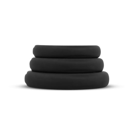 Silicone Cock Ring 3- Piece Set - UABDSM