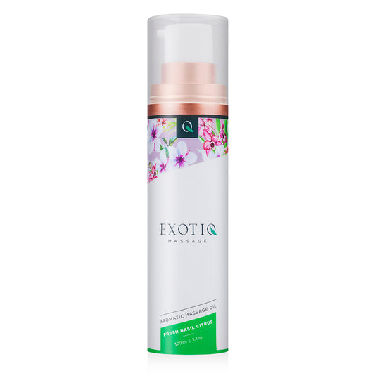 Exotiq Massage Oil Basil Citrus - 100 Ml Exotiq Massage Oil Basil Citrus - 100 Ml - UABDSM