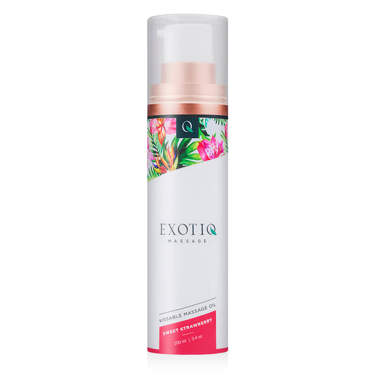 Exotiq Massage Oil Sweet Strawberry - 100 Ml Exotiq Massage Oil Sweet Strawberry - 100 Ml - UABDSM