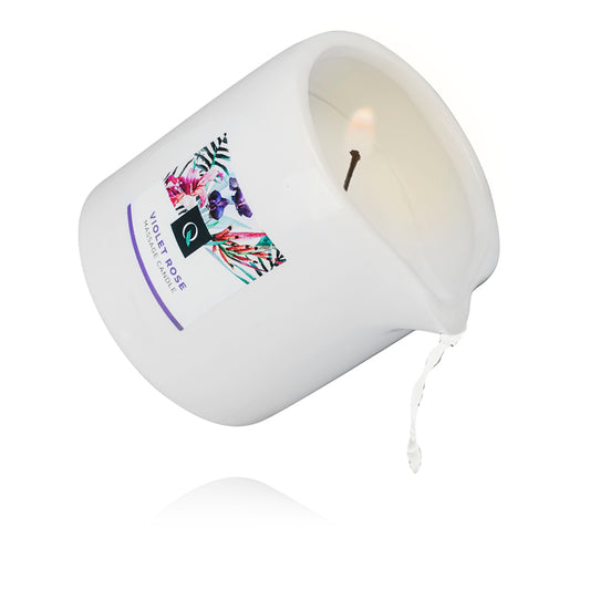 Exotiq Massage Candle Violet Rose - 200g - UABDSM