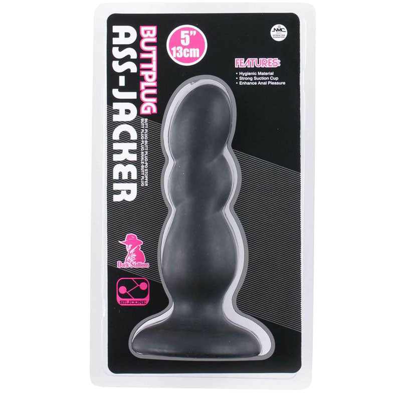 Dark Stallions Ass Jacker 5 Inch Silicone Butt Plug - UABDSM