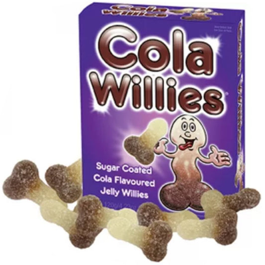 Sugar Coated Cola Flavoured Jelly Willies - UABDSM