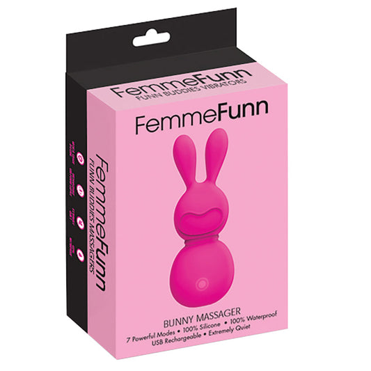FemmeFunn Bunny Massager-Pink 4 FemmeFunn Bunny Massager-Pink 4 - UABDSM