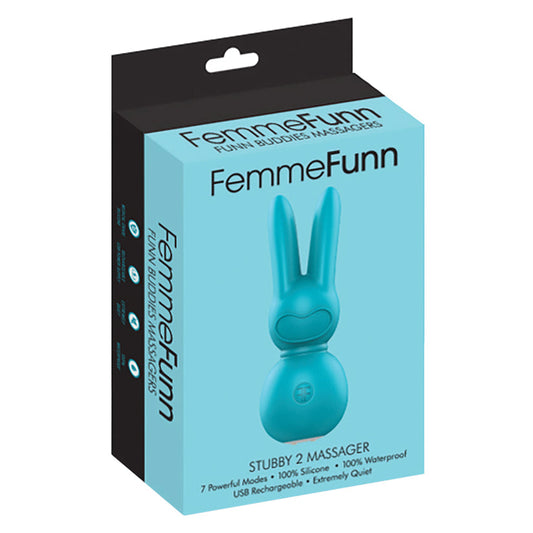 FemmeFunn Stubby 2-Turquoise FemmeFunn Stubby 2-Turquoise - UABDSM